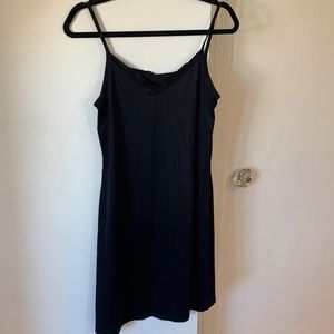 Vassarette Stretchy Black Slip